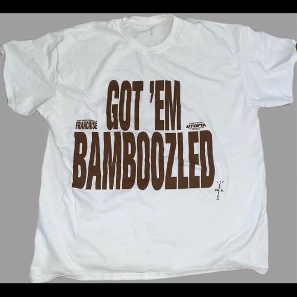 travis scott bamboozled shirt